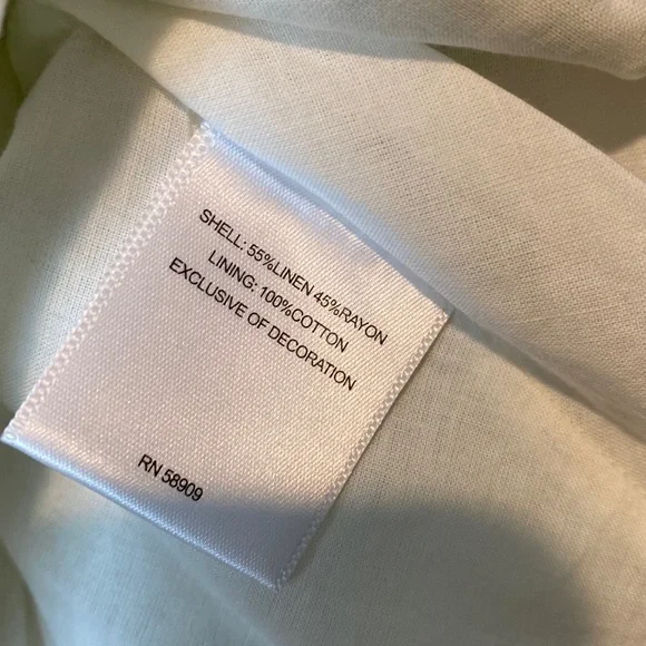 a loves a Tropical Print Off White Mini Dress - Picture 14 of 15